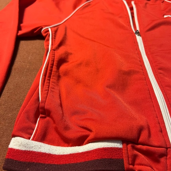 Puma Red Jacket with White Accents - Picture 9 of 16